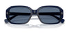 Ralph RA5325U Sunglasses | Size 55 / Shiny Black / Grey (3N 11%) №500187