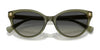 Ralph RA5326U Sunglasses | Size 55 / Shiny Black / Light Grey (2N 19%) №500187