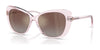 Ralph RA5329U Sunglasses | Size 56 / Shiny Blush Crystal / Rose Gradient Mirror (3N 12.6%) №61906K