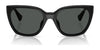 Ralph RA5330U Sunglasses | Size 56 / Shiny Black / Light Grey (3N 11%) №500187
