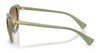 Ralph RA5330U Sunglasses | Size 56 / Shiny Black / Light Grey (3N 11%) №500187