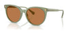 Ralph RA5331U Sunglasses | Size 55 / Shiny Milky Green / Amber (2N 23.7%) №604973
