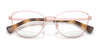Ralph RA6046 Eyeglasses | Size 53 / Shiny Light Pink №9095