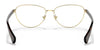 Ralph RA6049 Eyeglasses | Size 53 / Shiny Gold №9004