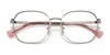 Ralph RA6051 Eyeglasses | Size 54 / Shiny Rose Gold №9336