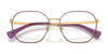 Ralph RA6051 Eyeglasses | Size 54 / Shiny Rose Gold №9336