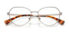 Ralph RA6054 Eyeglasses | Size 54 / Shiny Pale Gold №9443