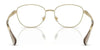 Ralph RA6057 Eyeglasses / Shiny Pale Gold №9116 / Size 52