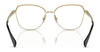 Ralph RA6058 Eyeglasses / Shiny Pale Gold №9443 / Size 55