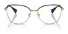 Ralph RA6058 Eyeglasses / Shiny Pale Gold №9443 / Size 55