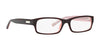 Ralph RA7018 Eyeglasses | Size 52 / Shiny Dark Havana On Pink №599