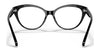 Ralph RA7116 Eyeglasses / Shiny Black №5001 / Size 52