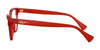 Ralph RA7118 Eyeglasses | Size 53 / Shiny Transparent Red №5785