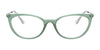 Ralph RA7123 Eyeglasses | Size 53 / Shiny Transparent Sage Green №5915