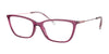 Ralph RA7124 Eyeglasses / Shiny Transparent Purple №5917 / Size 53