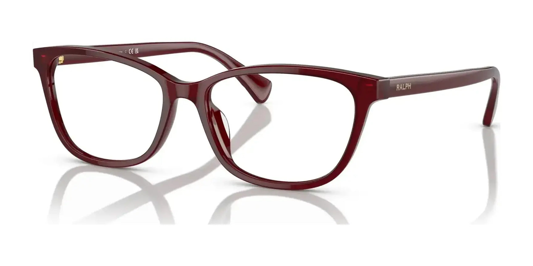Ralph RA7133U Eyeglasses Opal Burgundy Ralph RA7133U Eyeglasses Opal Burgundy
