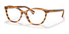 Ralph RA7134 Eyeglasses / Striped Brown №5988 / Size 52
