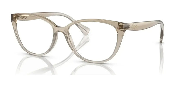 Ralph RA7135 Eyeglasses / Shiny Trasparent Brown №6126 / Size 53