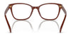Ralph RA7137U Eyeglasses / Shiny Brown Red №6134 / Size 51