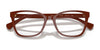 Ralph RA7137U Eyeglasses / Shiny Brown Red №6134 / Size 51
