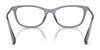 Ralph RA7138U Eyeglasses | Size 52 / Transparent Purple №5807