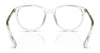 Ralph RA7149U Eyeglasses / Shiny Crystal №5002 / Size 50