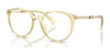 Ralph RA7149U Eyeglasses / Shiny Transparent Pinot Grey №5756 / Size 50