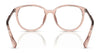 Ralph RA7149U Eyeglasses / Shiny Crystal №5002 / Size 50