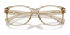 Ralph RA7155U Eyeglasses | Size 52 / Shiny Transparent Beige №5802