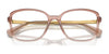 Ralph RA7156U Eyeglasses / Shiny Transparent Blue №6130 / Size 54