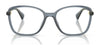 Ralph RA7156U Eyeglasses / Shiny Transparent Blue №6130 / Size 54