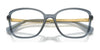 Ralph RA7156U Eyeglasses / Shiny Transparent Blue №6130 / Size 54