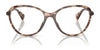 Ralph RA7157U Eyeglasses / Shiny Pink Havana №5263 / Size 53