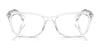 Ralph RA7160U Eyeglasses / Shiny Black №5001 / Size 53