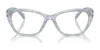 Ralph RA7161U Eyeglasses / Shiny Dark Havana №5003 / Size 53