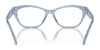 Ralph RA7161U Eyeglasses / Shiny Dark Havana №5003 / Size 53