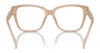Ralph RA7162U Eyeglasses / Shiny Beige On Milky Beige №6063 / Size 53