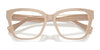 Ralph RA7162U Eyeglasses / Shiny Beige On Milky Beige №6063 / Size 53