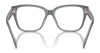 Ralph RA7162U Eyeglasses / Shiny Beige On Milky Beige №6063 / Size 53