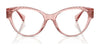 Ralph RA7164U Eyeglasses / Shiny Dark Havana №6149 / Size 52