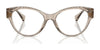 Ralph RA7164U Eyeglasses / Shiny Dark Havana №6149 / Size 52