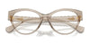 Ralph RA7164U Eyeglasses / Shiny Dark Havana №6149 / Size 52