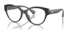 Ralph RA7164U Eyeglasses / Shiny Transparent Violet №6158 / Size 52