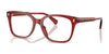 Ralph RA7174U Eyeglasses / Shiny Burgundy №6320 / Size 53