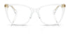 Ralph RA7177U Eyeglasses / Shiny Blush Crystal №5801 / Size 53