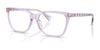 Ralph RA7178U Eyeglasses / Shiny Transparent Lillac №5746 / Size 52