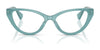 Ralph RA7181U Eyeglasses / Shiny Blush Crystal №6190 / Size 52
