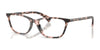 Ralph RA7187U Eyeglasses / Shiny Pink Havana №6058 / Size 53
