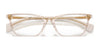 Ralph RA7187U Eyeglasses / Beige Transparent №6117 / Size 53