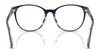 Ralph RA7188U Eyeglasses / Peach Transparent №6296 / Size 52